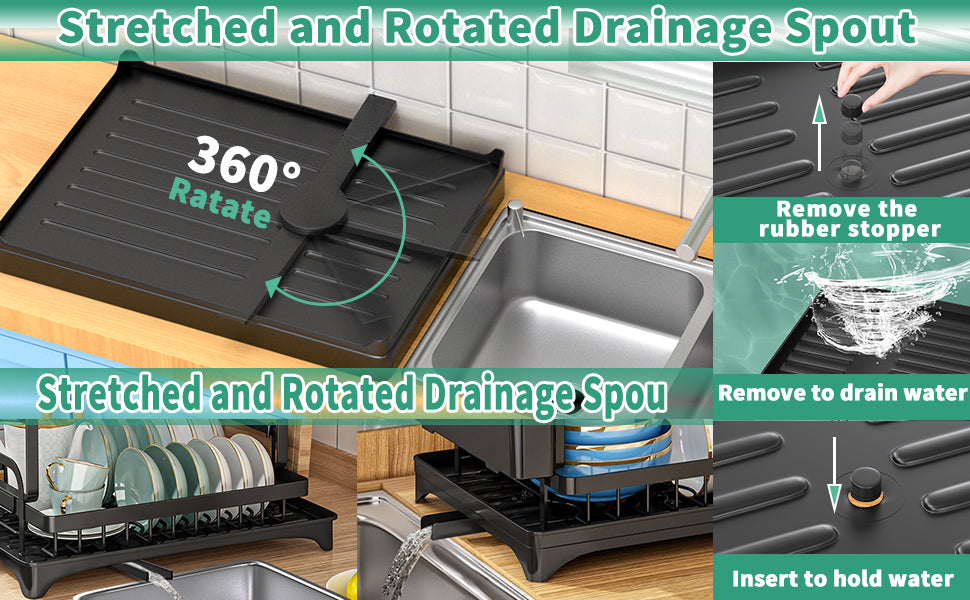 Estante de Secado de Platos para la Cocina