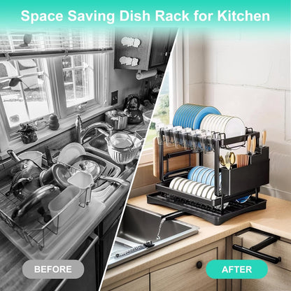 Estante de Secado de Platos para la Cocina