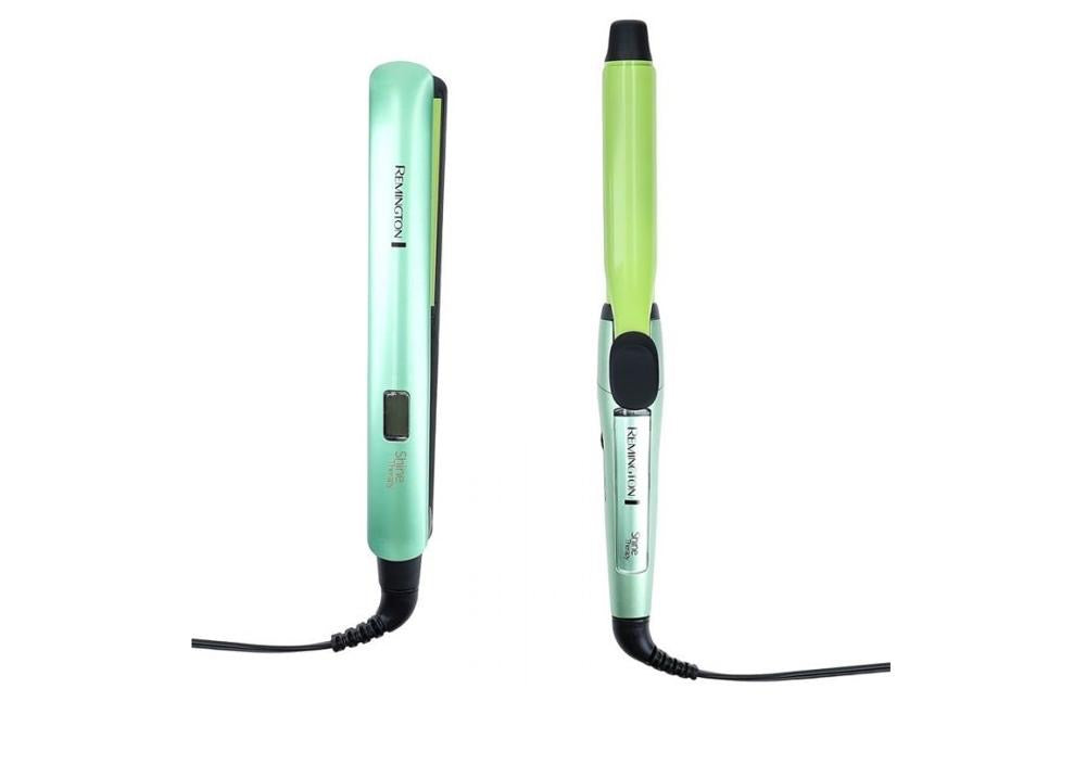 Plancha y Pinza Rizador de Aguacate Remington